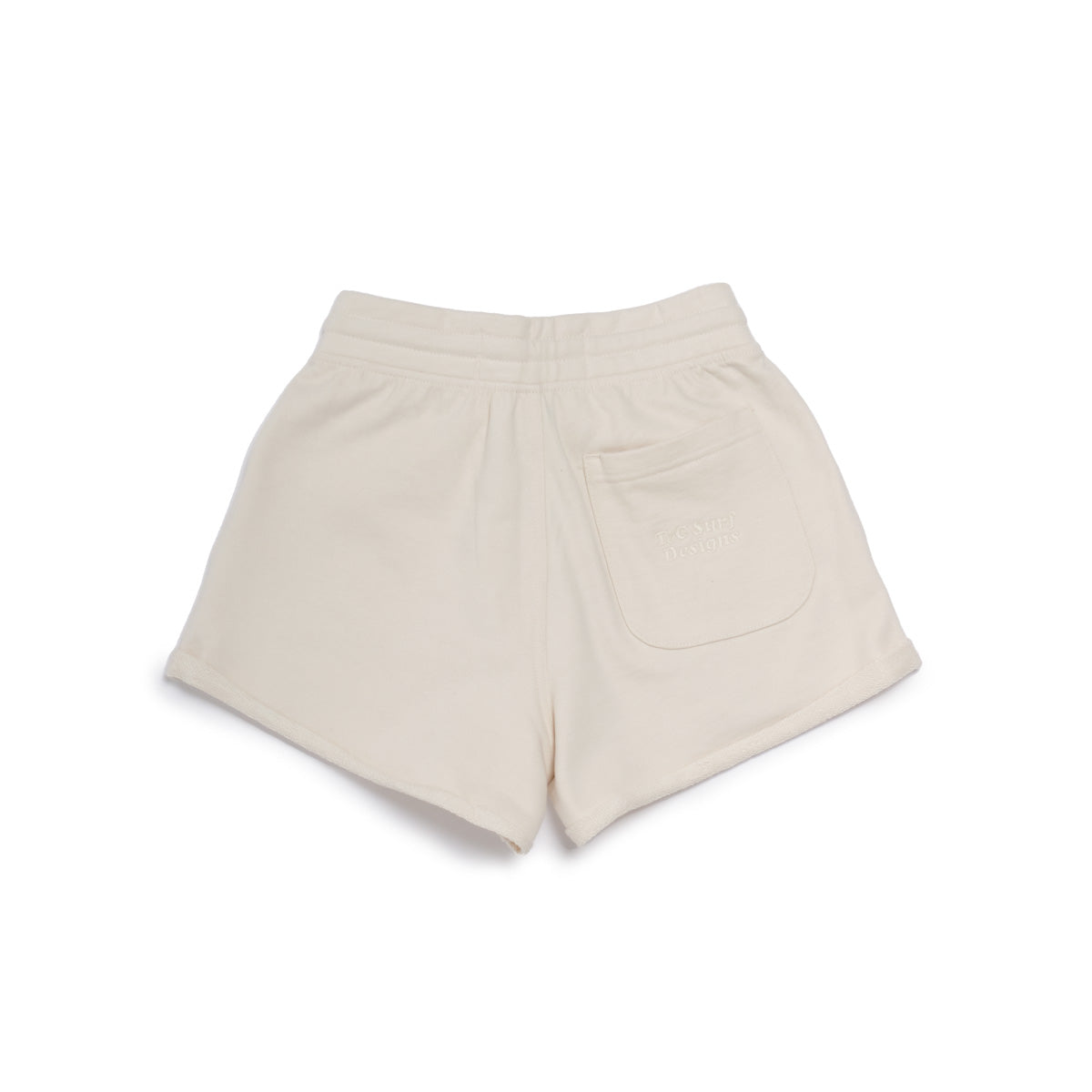 Women YY Fleece Shorts - Off White