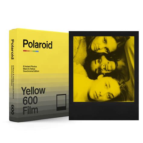 POLAROID Film 600 Black &amp; Yellow