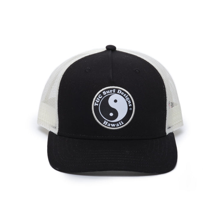 YY Trucker Cap - Black White Black